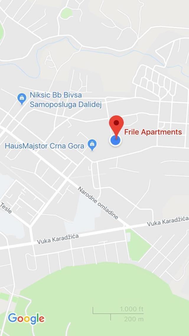 Frile Apartments Niksic Ngoại thất bức ảnh